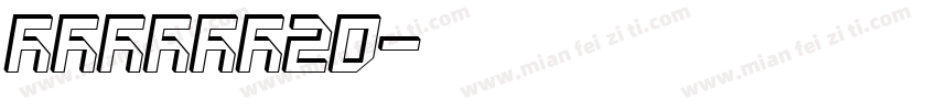 ZHSRXT20字体转换