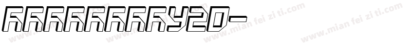 sanjianCU20字体转换