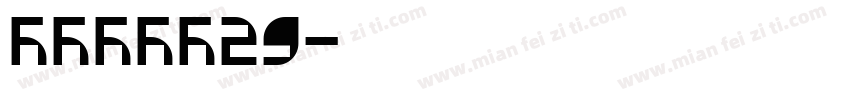 ARIDI29字体转换