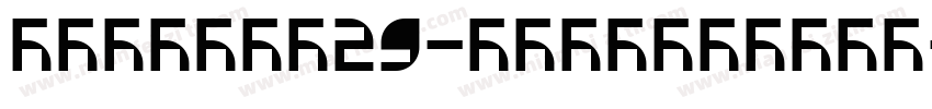 WinnerW29-NarrowMedi字体转换