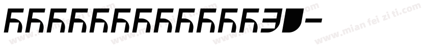 pfdintextStd30字体转换