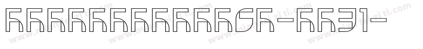 MidashiGoPr6N-MB31字体转换