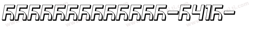 GeminaAcademy-Y41a字体转换