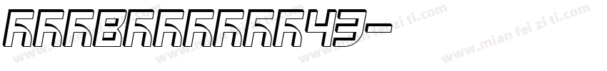 Helveticad43字体转换