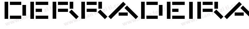 derradeira字体转换