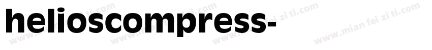 helioscompress字体转换