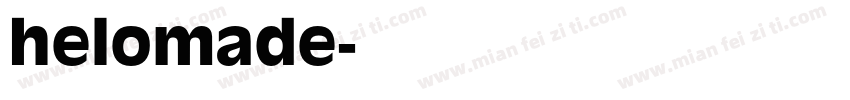 helomade字体转换