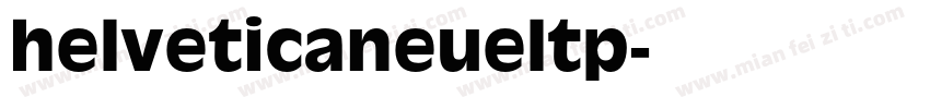 helveticaneueltp字体转换