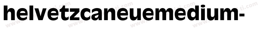 helvetzcaneuemedium字体转换