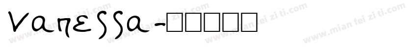 Vanessa字体转换