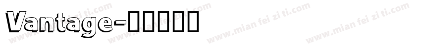 Vantage字体转换