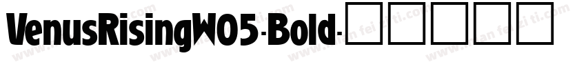 VenusRisingW05-Bold字体转换