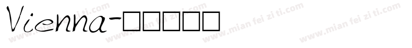 Vienna字体转换