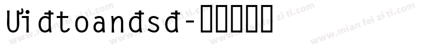 Vietnamese字体转换