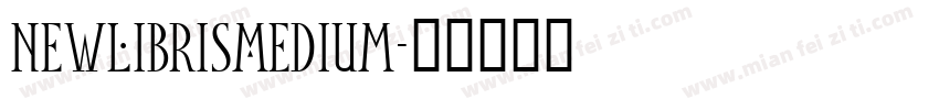 NewLibrisMedium字体转换