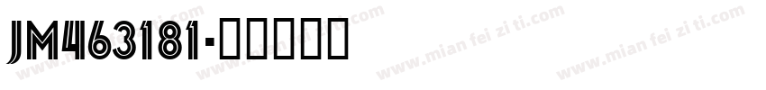 jm463181字体转换