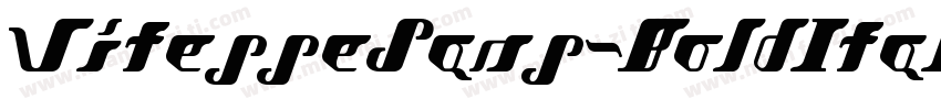 VitesseSans-BoldItal字体转换