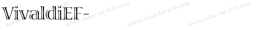 VivaldiEF字体转换