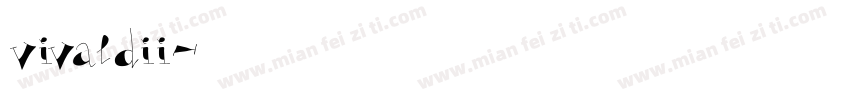 vivaldii字体转换