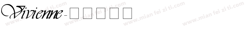 Vivienne字体转换