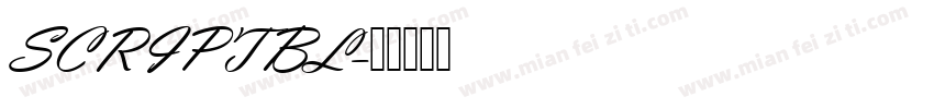 SCRIPTBL字体转换
