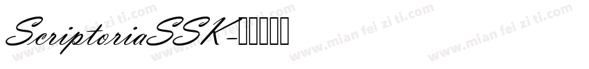 ScriptoriaSSK字体转换