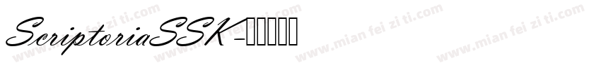 ScriptoriaSSK字体转换
