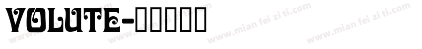 Volute字体转换