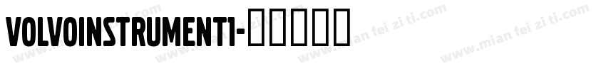 VolvoInstrument1字体转换