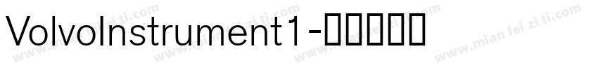 VolvoInstrument1字体转换