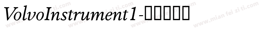VolvoInstrument1字体转换