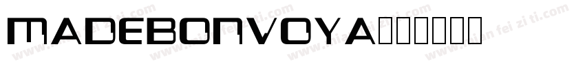 MADEBonVoya字体转换
