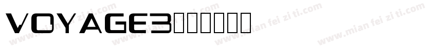 VOYAGE3字体转换