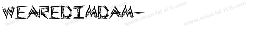 WeAreDIMDAM字体转换