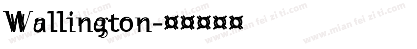 Wallington字体转换