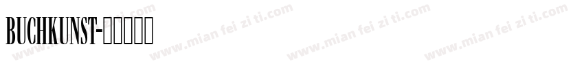 Buchkunst字体转换