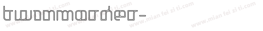 TwinMarker字体转换