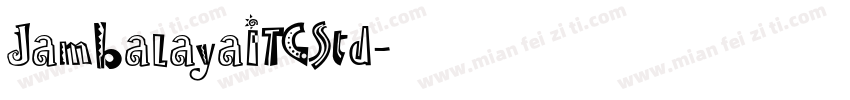 JambalayaITCStd字体转换