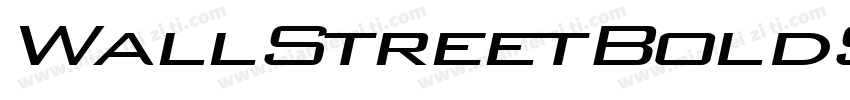 WallStreetBoldSWFTE字体转换