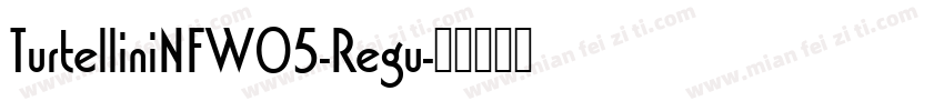 TurtelliniNFW05-Regu字体转换
