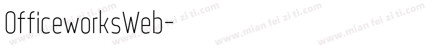 OfficeworksWeb字体转换