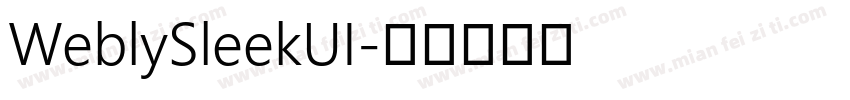 WeblySleekUI字体转换