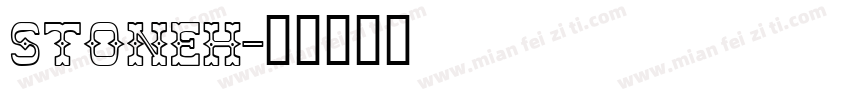 STONEH字体转换