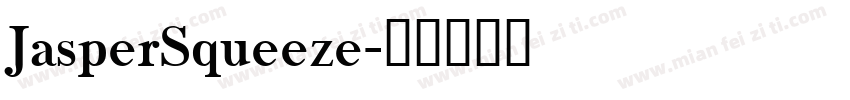 JasperSqueeze字体转换