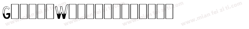 GoldenWhiskey字体转换