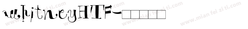 whitneyHTF字体转换