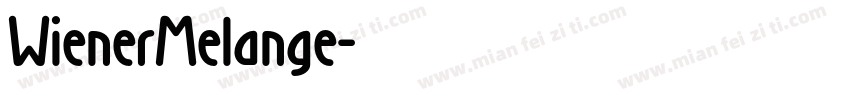 WienerMelange字体转换