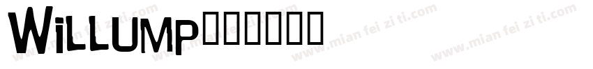 Willump字体转换