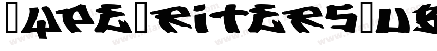 TypeWritersSubstitute-Black字体转换