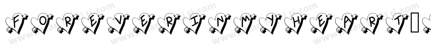 ForeverInMyHeart-On2P字体转换